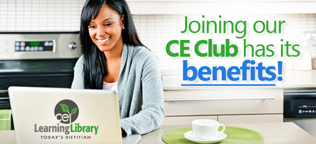 Joining our CE Club has its benefits!
