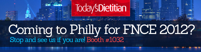 Coming to Philly for FNCE 2012? Stop and see us if you are! Booth #1032