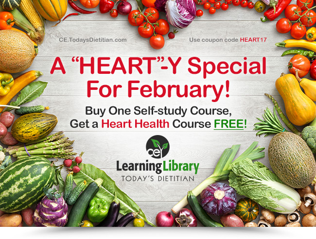 A"Heart"-y Special For February. Buy One Self-study Course, Get a Heart Health Course FREE!