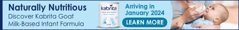 Naturally Nutritious | Discover Kabrita Goat Milk-Based Infant Formula | Arriving in January 2024 | Learn More: http://www.gettoknowgoat.com/?utm_source=Display&utm_medium=Banner&utm_campaign=TodaysDietitian&utm_content=468x60