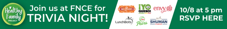 Healthy Family Project | Join us at FNCE for TRIVIA NIGHT! 10/8 at 5 pm | RSVP HERE: https://www.eventbrite.com/e/trivia-night-with-healthy-family-project-tickets-703695280527?aff=oddtdtcreator