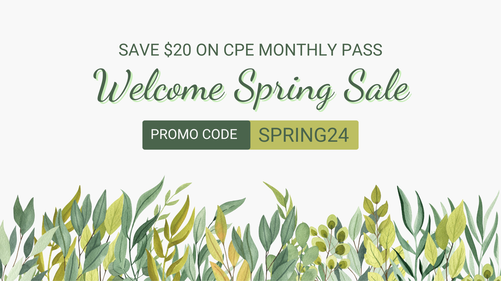 Save on CE with the CPE Monthly Pass