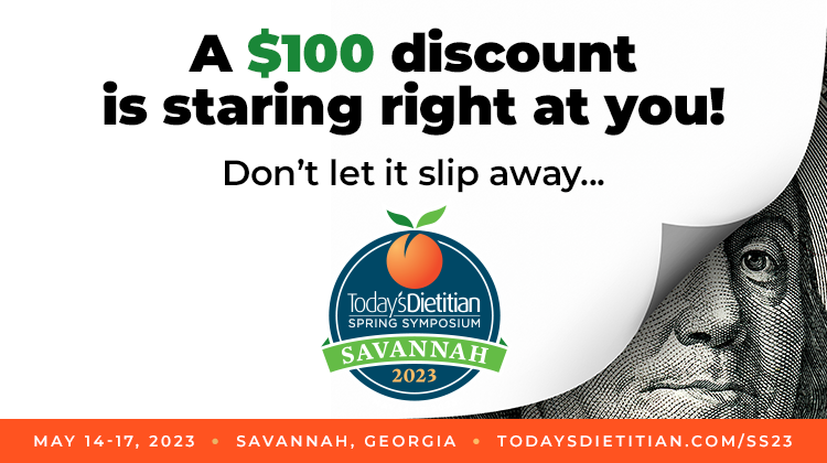 A $100 discount is staring right at you! Don’t let it slip away... | 2023 Spring Symposium - May 14-17, 2023, Savannah, GA