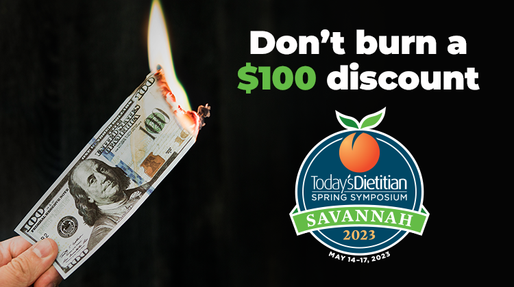 Don’t burn a $100 discount | 2023 Spring Symposium - May 14-17, 2023, Savannah, GA